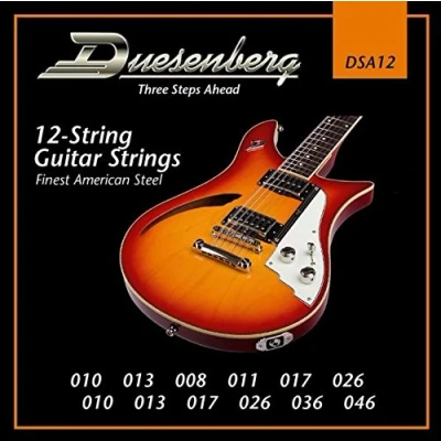Image of Duesenberg DSA12 010 046 String Set for 12 Electric Guitar