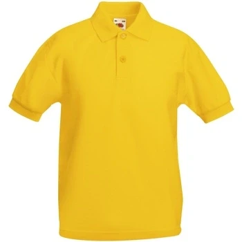 Image of Fruit Of The Loom 63417 girls&#039;s Children&#039;s polo shirt in Multicolour