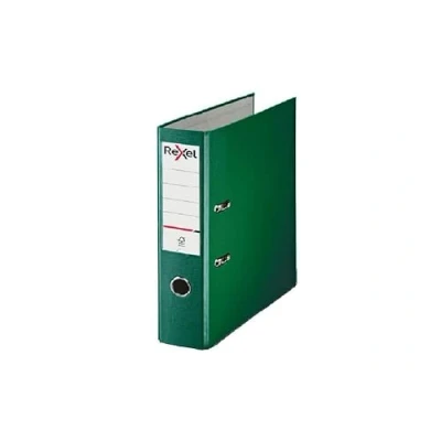 Image of Rexel Lever Arch File Polypropylene ECO A4 75mm Green Box 10 2115718x10