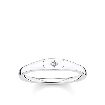 Image of THOMAS SABO ring star silver 925 sterling TR2314 051 14 52