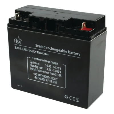 Image of 12v 12 Volt 17.0Ah 17000mAh Sealed Rechargeable Lead Acid Battery 167 mm x 181 77