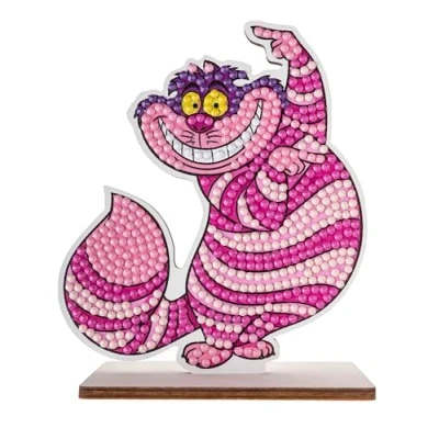 Image of CRYSTAL ART Disney Cheshire Cat Diamond Figure Kit