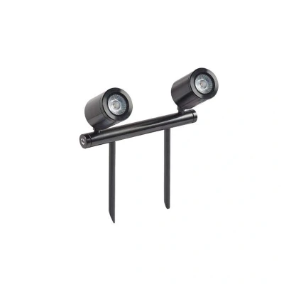 Image of Low Voltage LED Twin Bar Spike Light Black 4000K Collingwood