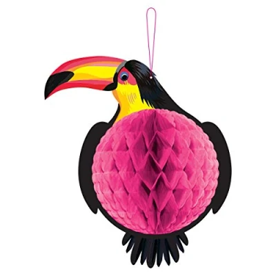 Image of Folat 20725 Tropical Toucan Honeycomb, Multi Color