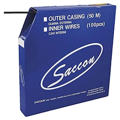 Image of Saccon 257406 Box of 50 Metres Gear Cover, Black
