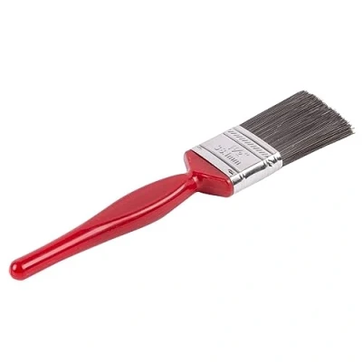 Image of Red 4cm Plastic DIY Paint Brush By Blackspur