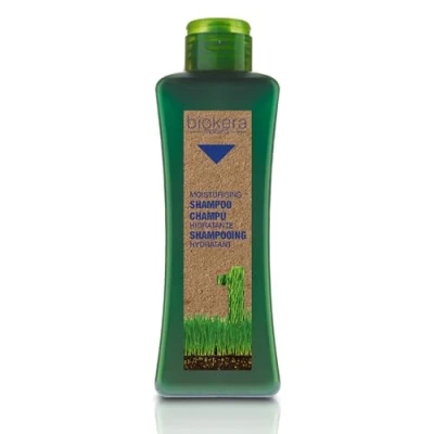 Image of SALERM Biokera Natura Hydrating Shampoo 300ml Ideal for Dry or Dehydrated Hair with Wheat Germ Oil Deep Hydration Softer and Shiniest Mane