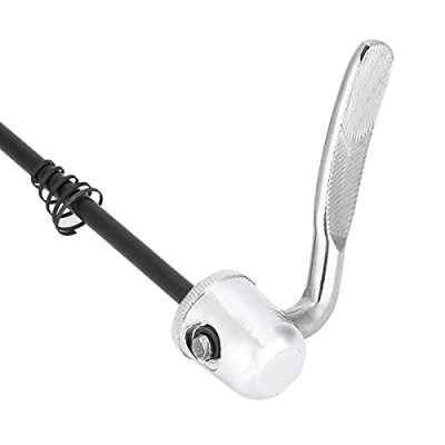 Image of Bike Skewer, Bicycle Steel Cycling Trainer Skewer Quick Release for Mountain Indoor