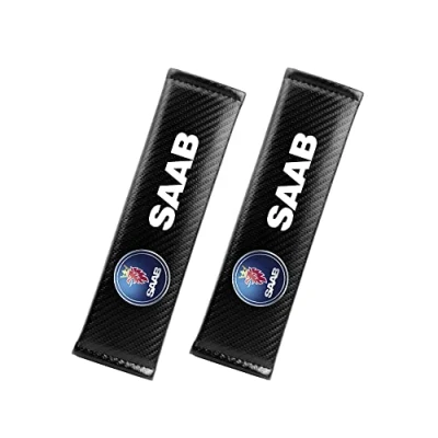 Image of JJRY Car Seat Belt Pad Seatbelt Shoulder Covers, for SAAB 9 3 93 5 9000 Protector Cover Pads Safety Accessories