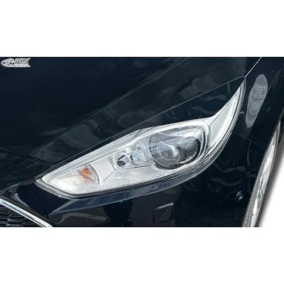 Image of Head light spoilers compatible with Ford Focus III Facelift 2014 2018 (ABS)