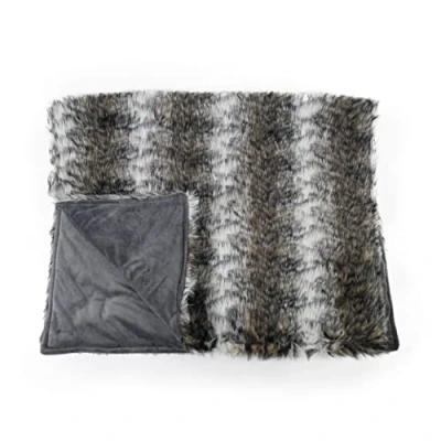 Image of Rosewood Brown Cozy Fur Blanket, Luxury Pet, 70cm x 110cm, 04472