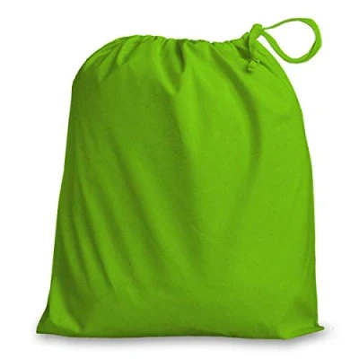 Image of B&amp;A Drawstring Bags (Lime, 10cm x 13cm)