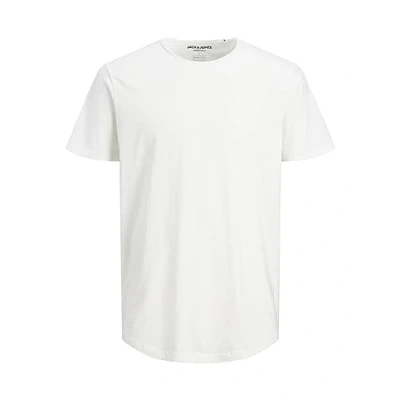 Image of Jack &amp; Jones Men&#039;s Jjebasher Tee O neck Noos T Shirt, Cloud Dancer, L UK