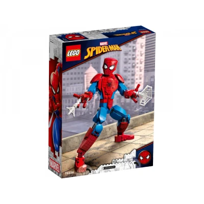 Image of LEGO 76226 Marvel Spider Man Figure, Fully Articulated Action Toy, Super Hero Movie Set with Web Elements, Collectible Model, Toys for Boys and Girls