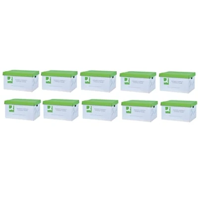 Image of Q Connect Business Storage Trunk Box W380xD455xH255mm (Pack of 10) KF75001