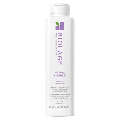 Image of Biolage Hydra Source Shampoo, Nourishing and Moisture Boosting, For Dry Hair, Enriched With Hyaluronic Acid, 400ml