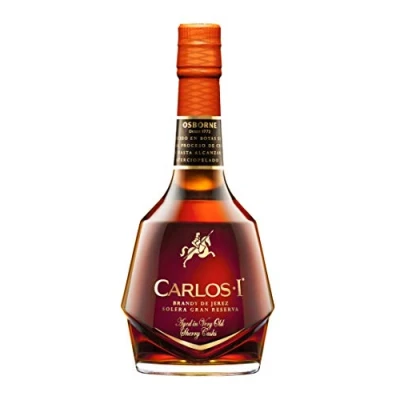 Image of Carlos I Brandy de Jerez, Solera Gran Reserva in Gift Box, 70 cl (1 bottle)