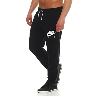 Image of Nike AW77 Flc Cuff Pt Air HTG Men&#039;s trousers, Men, W77 Htg, Blue White, S