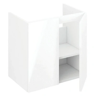 Image of Iflo Aliano Wall Hung 2 Door White 600mm X 380mm 384958