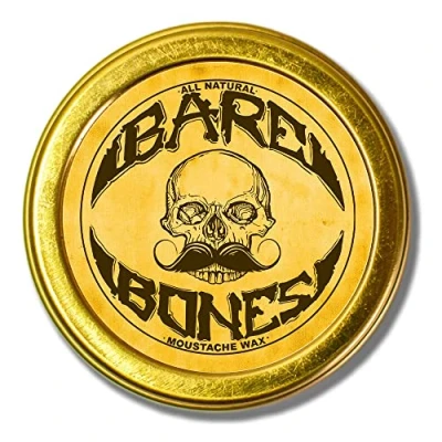 Image of Medium Hold Moustache Wax Bare Bones By Death Grip Mustache