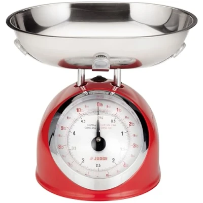 Image of Judge 5kg Traditional Scale Red