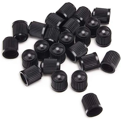Image of Silverline Bike Motor Car Van Tyre Valve Dust Cap (8 Pack)