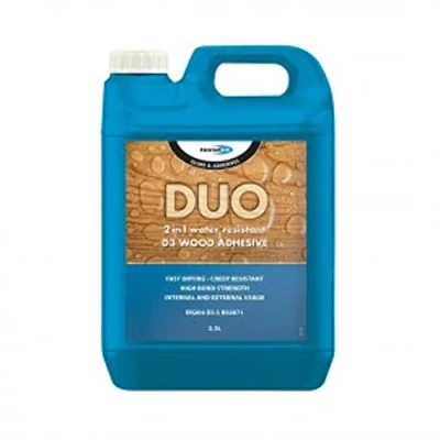 Image of Bond It 2.5 Litre 2 in 1 PVA Wood Glue Adhesive Fast Drying and Water Resistant