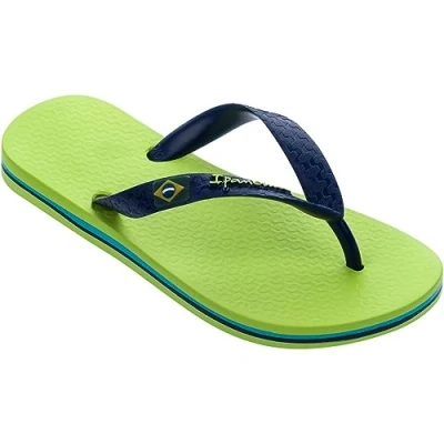 Image of Ipanema Unisex_Child CLAS Brasil II Kids Flip Flop, Green Blue, 31 EU