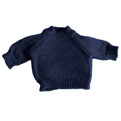 Image of Mumbles Teddy jumper Navy M