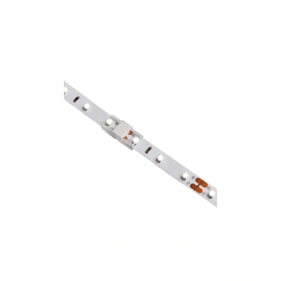 Image of White Button Clip Pack of 5 Strip To for IP20 8mm Width Integral LED