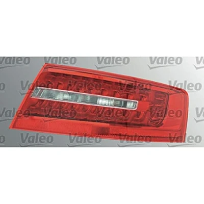 Image of 4F5945095AB, 4F5945095AC, 4F5945095J Rear light VALEO 043842 ORIGINAL PART Left Outer section with bulbs bulb holder AUDI: A6 C6 Saloon