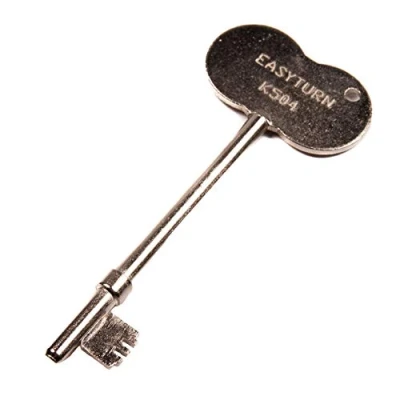 Image of Disabled Toilet Radar Key Easy Turn, Silver