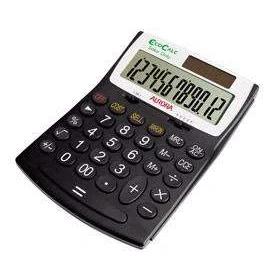 Image of Aurora EC707 EcoCalc Desktop Calculator Large Recycled