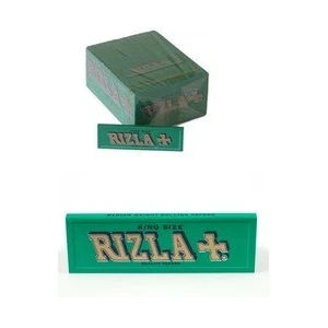 Image of Rizla 5 Booklets King Size Green Rolling Papers Free Delivery!!!