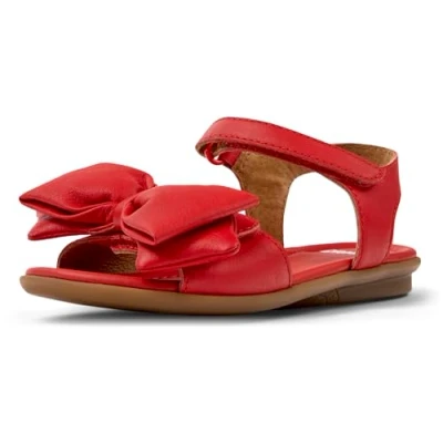Image of Camper Right Sandals for kids, Size: 4, Hellrot Leather
