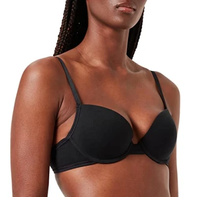 Image of Sloggi Tshirt bra, Women&#039;s, Size: 32C, Black
