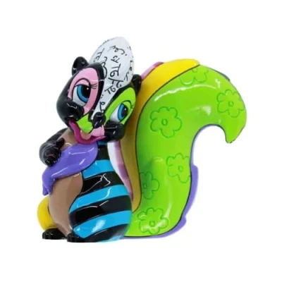 Image of Enesco Disney Britto Bambi Thumper Standing Pose Miniature Figurine, 3 Inch, Multicolor