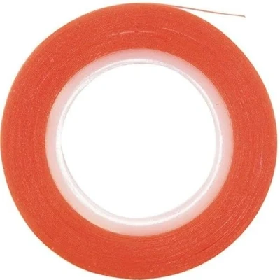 Image of Mr. Gadget&#039;s Solutions® 3mm Double Sided Super Sticky Adhesive Strong Tape For Cell Phone Mobile Repair Red