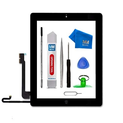 Image of MMOBIEL Digitizer compatible with iPad 4 (Black) 9.7 Inch Touchscreen Front Display Assembly