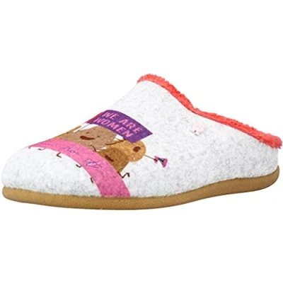 Image of HOT POTATOES EITZING, Slipper Women&#039;s, Gris