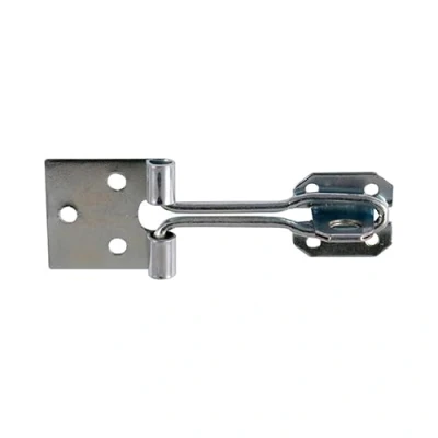 Image of 4&quot; Wire Pattern Hasp &amp; Staple Zinc
