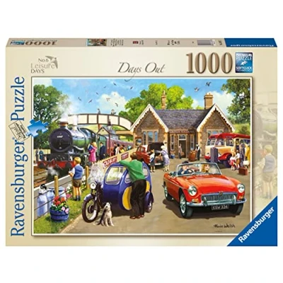 Image of Ravensburger Leisure No.6 Days Out 1000 Piece Jigsaw Puzzle for Adults &amp; Kids Age 12 Years Up