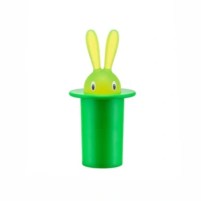 Image of A di Alessi Magic Bunny Toothpick Holder, Green (ASG16 GR)