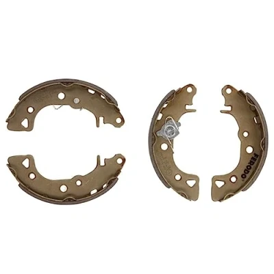 Image of 42410000000, 4241E7, 95619515, 95653213, 95655344 Brake Shoes FERODO PREMIER FSB232 165mm 30mm with accessories PEUGEOT: 106 I Hatchback