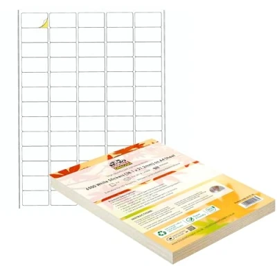 Image of Double Dragon, A4 Self Adhesive Address Labels Sticker Paper, 65 Per Sheet, 100 Sheets, 38.1 x 21.2mm (6500 Labels)