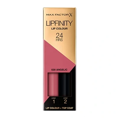 Image of Max Factor Lipfinity Long Lasting Two Step Lipstick 2 Angelic, 4.2g