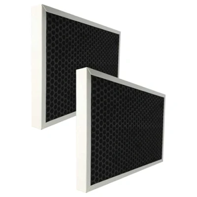 Image of vhbw 2 x Air Filters Compatible with Comedes LR 200 Purifier Combination Filter HEPA + Activated Carbon