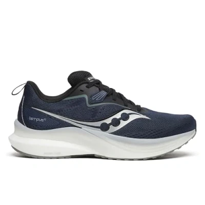 Image of Saucony Men&#039;s Tempus 2 Sneaker, Navy/Black, 10