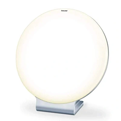 Image of Beurer TL50UK Compact LED SAD Lamp Helps Combat Seasonal Affective Disorder Delivers 10,000 Lux Of Light Slim And Stylish Design UV Free Therapy Certified Medical Device