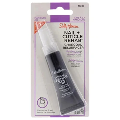 Image of Sally Hansen Nail Rehab Charcoal Resurfacer 46245 For Women 0.4 oz Exfoliator